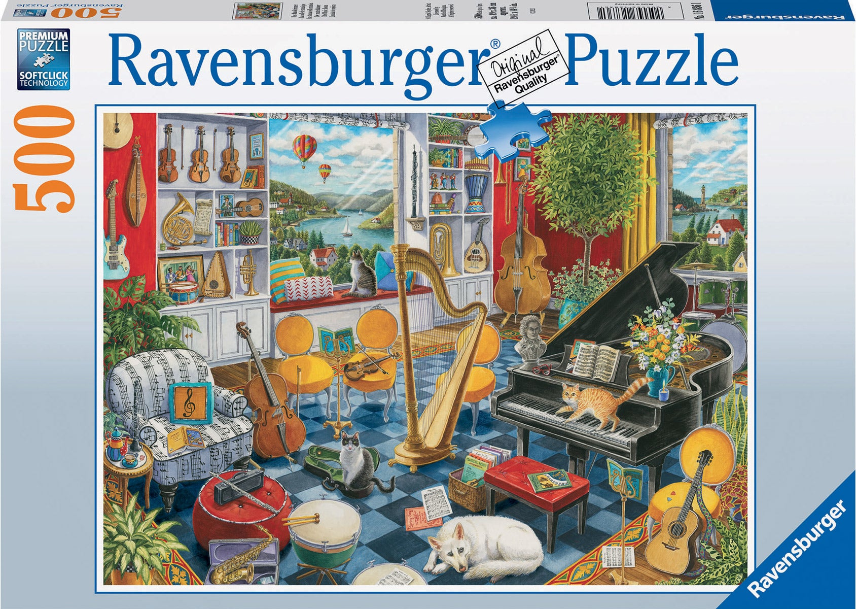Ravensburger The Music Room 500 Piece Puzzle image 0